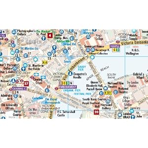 Laminated London Map by Borch (English Edition)