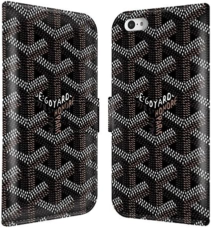 Custom Unique Goyard PU leather Premium Wallet Case Flip Smart Cover Case for iPhone 7