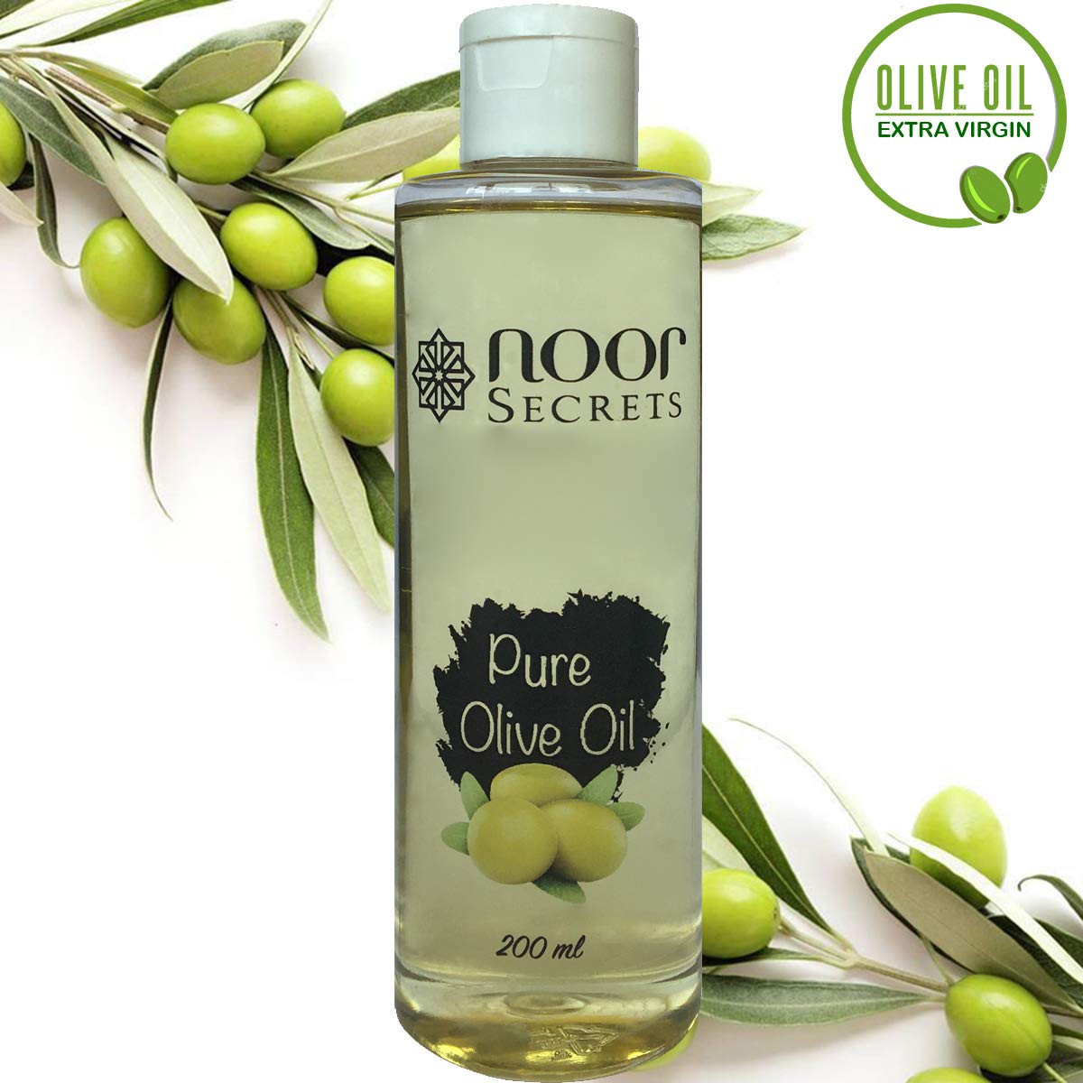Buy Noor Secrets Carrier Olive Oil For Hair And Skin Cold Pressed