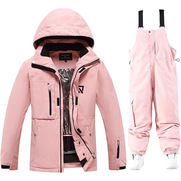 Amazon.com: xwxwseui ARCTIC QUEEN 2 Pieces Snowsuit for Women Men