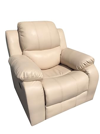 ZoHa Body Touch Genuine Leather ROCKING and REVOLVING RECLINER