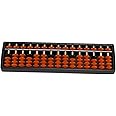 szzijia 15 Digits Column Abacus Soroban Arithmetic Math School Learning Aid Tool