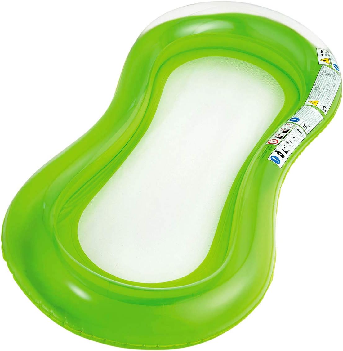 Luftmatratze Pool Mit Netz - Wasserhängematte Mit Rückenlehne Für Sommer 2025