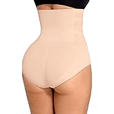 Lover-Beauty Shapewear Tummy Control Underwear for Women High Waisted Shaping Panties Girdle Body Shaper Briefs