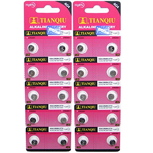AG4 377A SR66 SR626SW LR626 SR626 Button Cell Batteries [20Pack] Access Home Gadgets