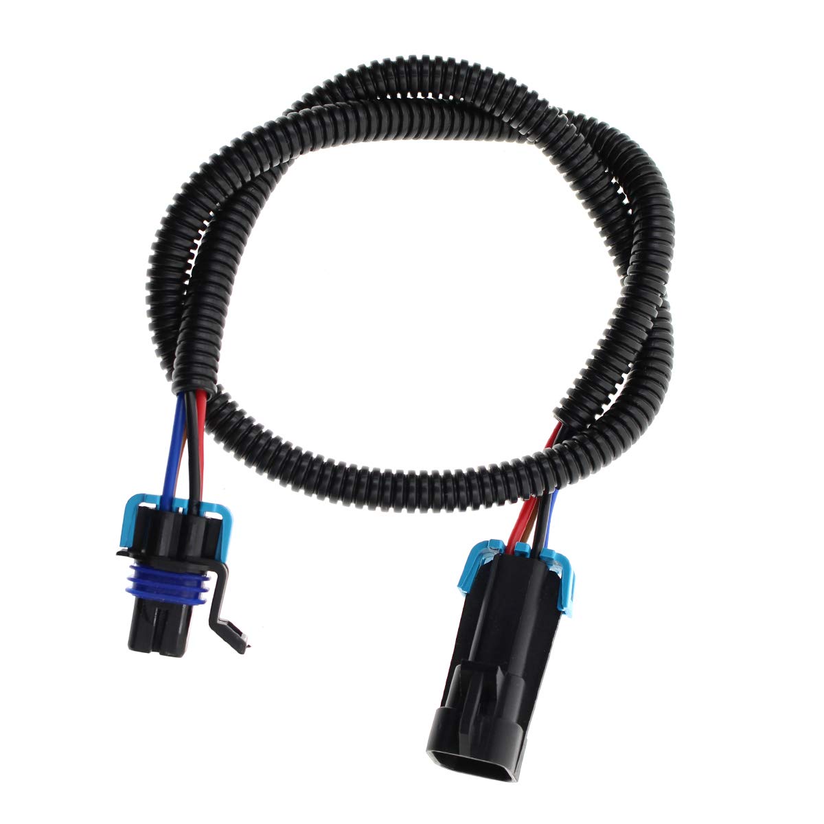 Automotive MOTOALL 2pcs O2 Oxygen Sensor Header Extension Wire Harness