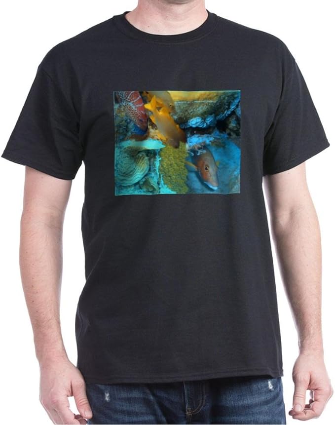 CafePress TShirt mit ReefFischMotiv, 100 Baumwolle