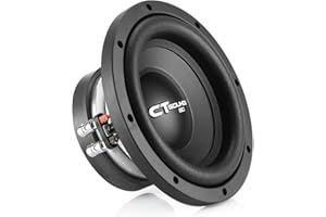 CT Sounds Bio 8” 600-Watt Dual 4-Ohm Car Subwoofer