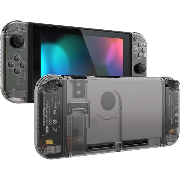 Amazon.com: eXtremeRate Clear Cherry Pink Front Back Plate for