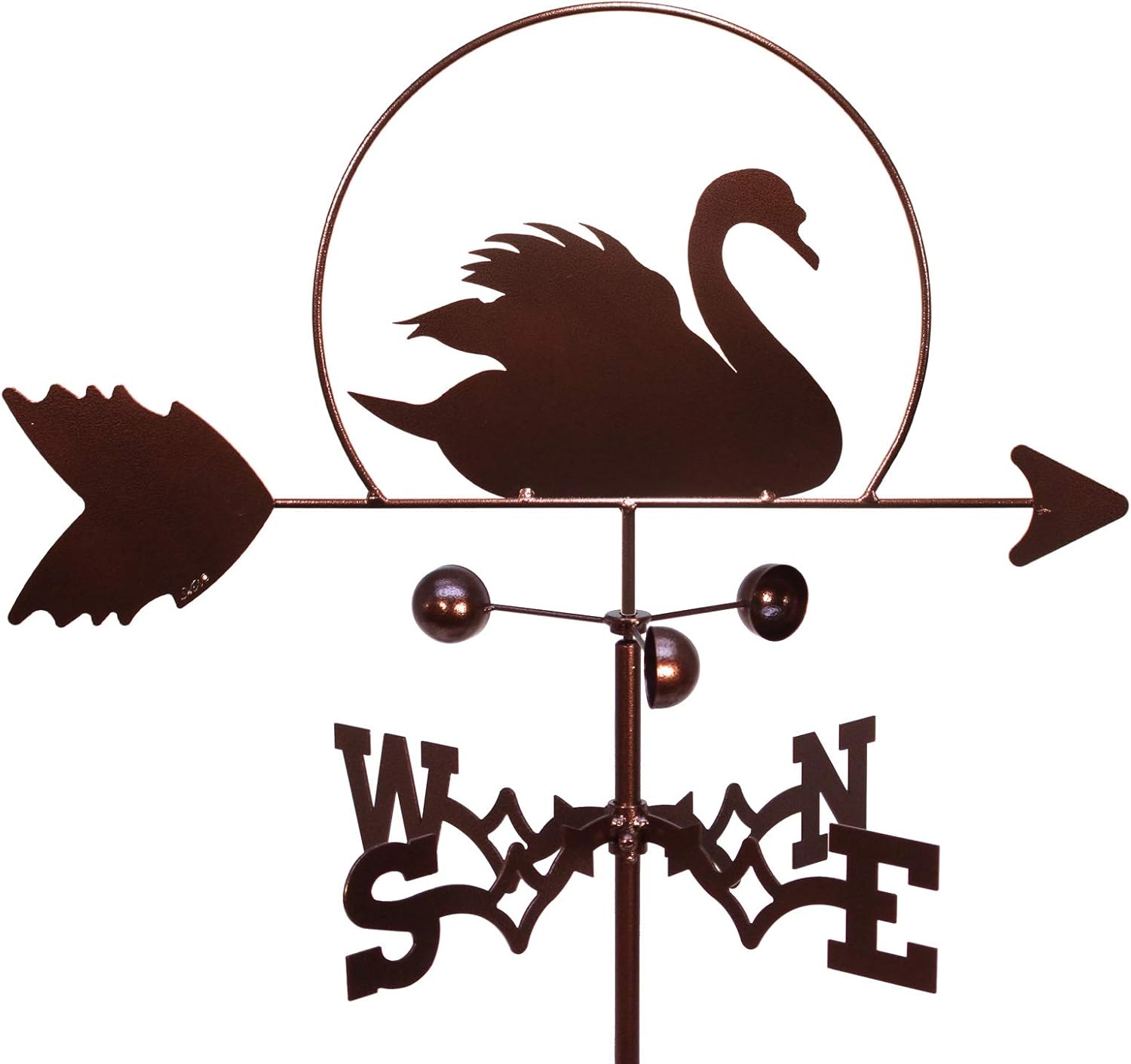 Weathervanes - SWEN Products SWAN Bird Weathervane (Roof Mount Included)