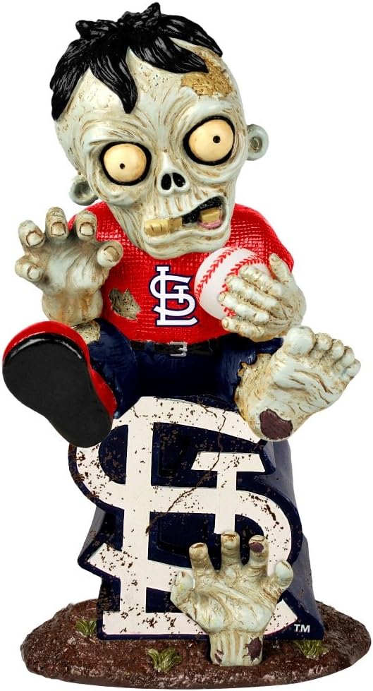 FOCO MLB St. Louis Cardinals Sitting On Logo Zombie