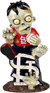 FOCO MLB St. Louis Cardinals Sitting On Logo Zombie