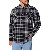 Freedom Foundry Mens Lightweight Plaid Fleece Shirt