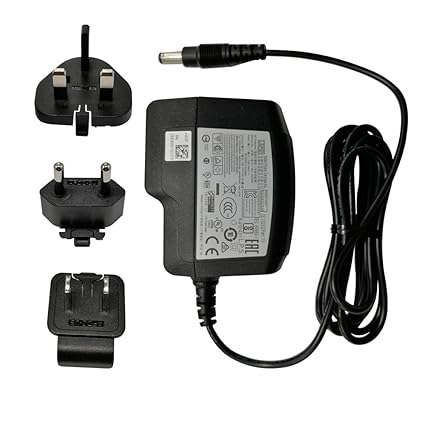 Universal AC Netzteil 5V 3A 15W 100–240V 1.5M 2.5mm, mit Multi Stecker für USA, UK, EU, unterstützt Android Box MINIX NEO U1,