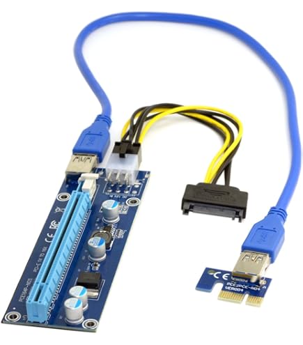 Amazon.com: ezqnirk 1pcs VER009S Plus PCI Express PCIE PCI-E Riser
