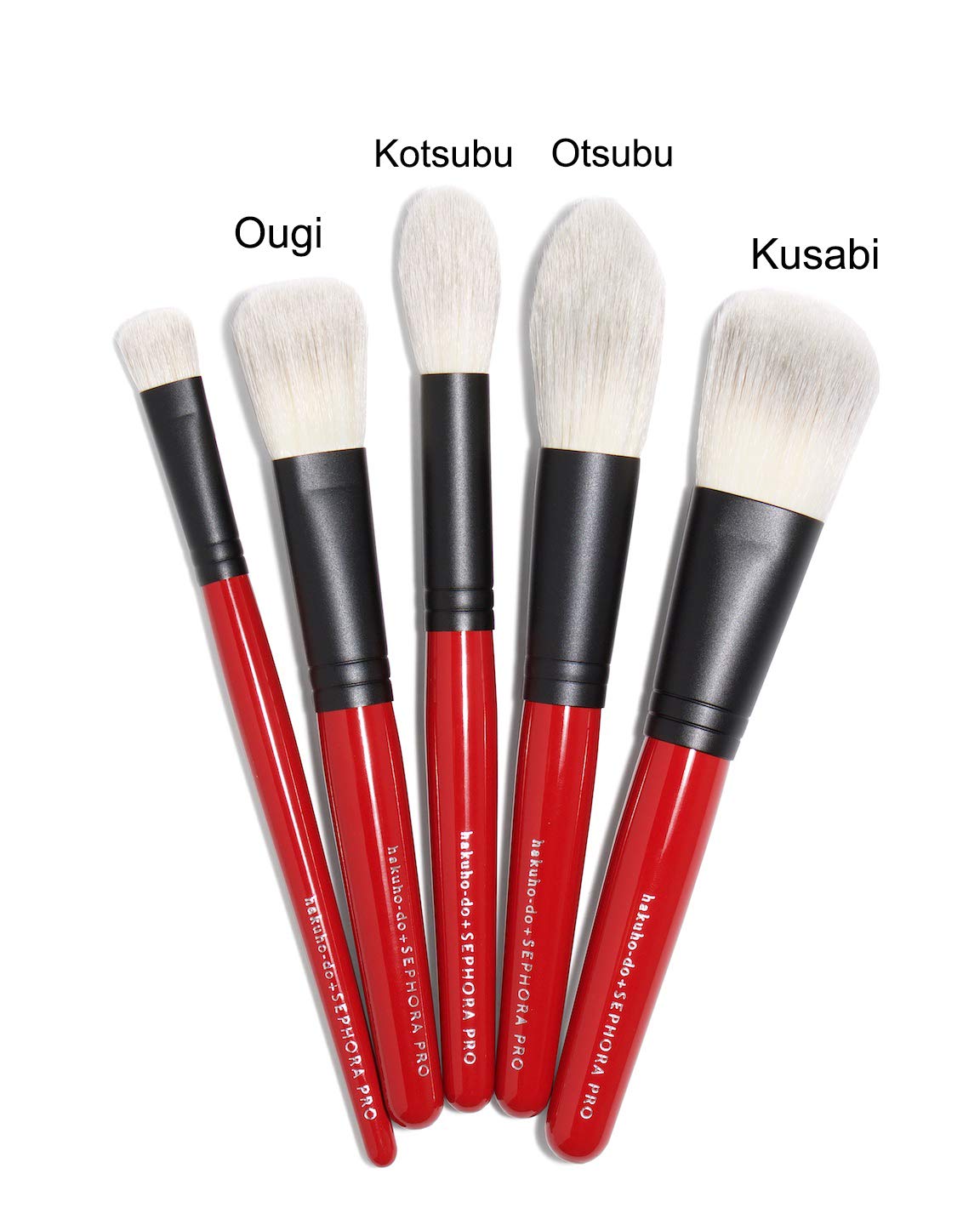 Amazon Com Hakuho Do Sephora Pro Brush Collection Kusabi Wedge Sloping Powder Brush Beauty
