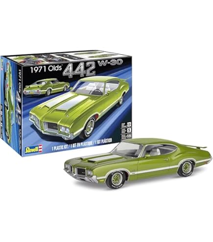 Amazon.com: AMT AMT1118M/12 1/25 1971 Series Plymouth Duster 340