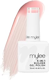 Mylee 5 in 1 Builder Gel 15ml UV/LED Base Top Coat Nail Art Pink