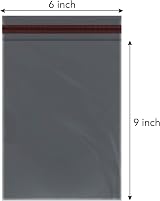 iSOUL Mailing Bags 50 Pcs 6 x 9 Inch Self-Seal Poly Postal Bags view 2