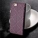 iphone 6S Plus Leather Wallet Case,Auker Durable Folio Flip Vintage Fold Stand Case Full Body Shock Scratch Drop Protection Pocket Purse Cover with Card Holders/Wrist Strap for Women/Men-Purple