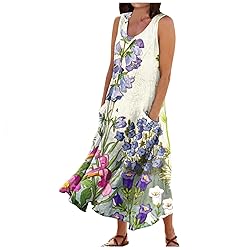 Generic Sundresses for Women Casual Floral Print