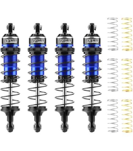 GPM Alloy 7075 Shock Absorber Kit For TRAXXAS 1/6 XRT Carbon Steel