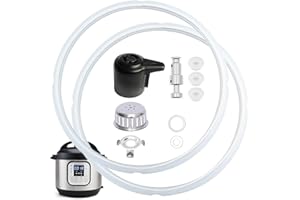 SPNKMJUJ 11 PCS Instant Pot Accessories for Duo 5, 6 Qt and Duo Plus 6 Qt, InstantPot Replacement Parts Include Sealing Ring, Steam Release Valve, Anti-Block Shield, Valve Sealing Ring, Float Valve and Gasket