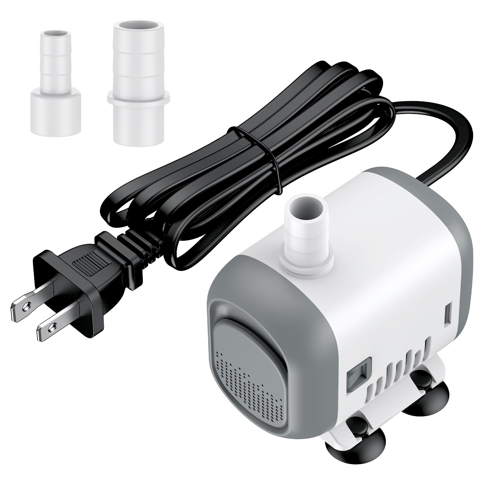 Photo 1 of Pawfly Small Fountain Pump, 240 GPH Submersible Water Pump for Fountain, 12 W Mini Water Pump with 3.9 ft. High Lift, Quiet Water Fountain Pump for Aquarium Fish Tank & Waterfall
