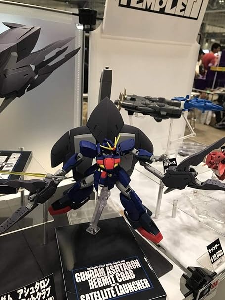 Amazon Co Jp 未組立品 正規品 テンプルフォーワン 1 144 ガンダムアシュタロン ハーミットクラブ サテライトランチャー装備 C3 キャラホビ Toys