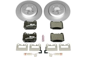 Power Stop ESK5261 Rear Euro-Stop Brake Kit Mercedes For Mercedes-Benz ML430 2000-2001, Mercedes-Benz ML500 2002-2005, Mercedes-Benz ML55 AMG 2000-2003 [Model Specific]