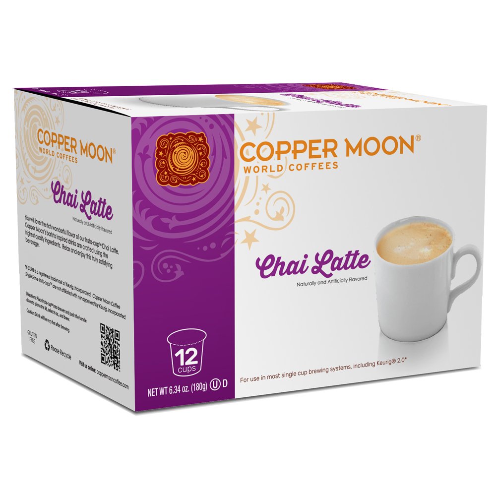 Buy Copper Moon Latte Single Serve Pods for Keurig 2.0 KCup Brewers
