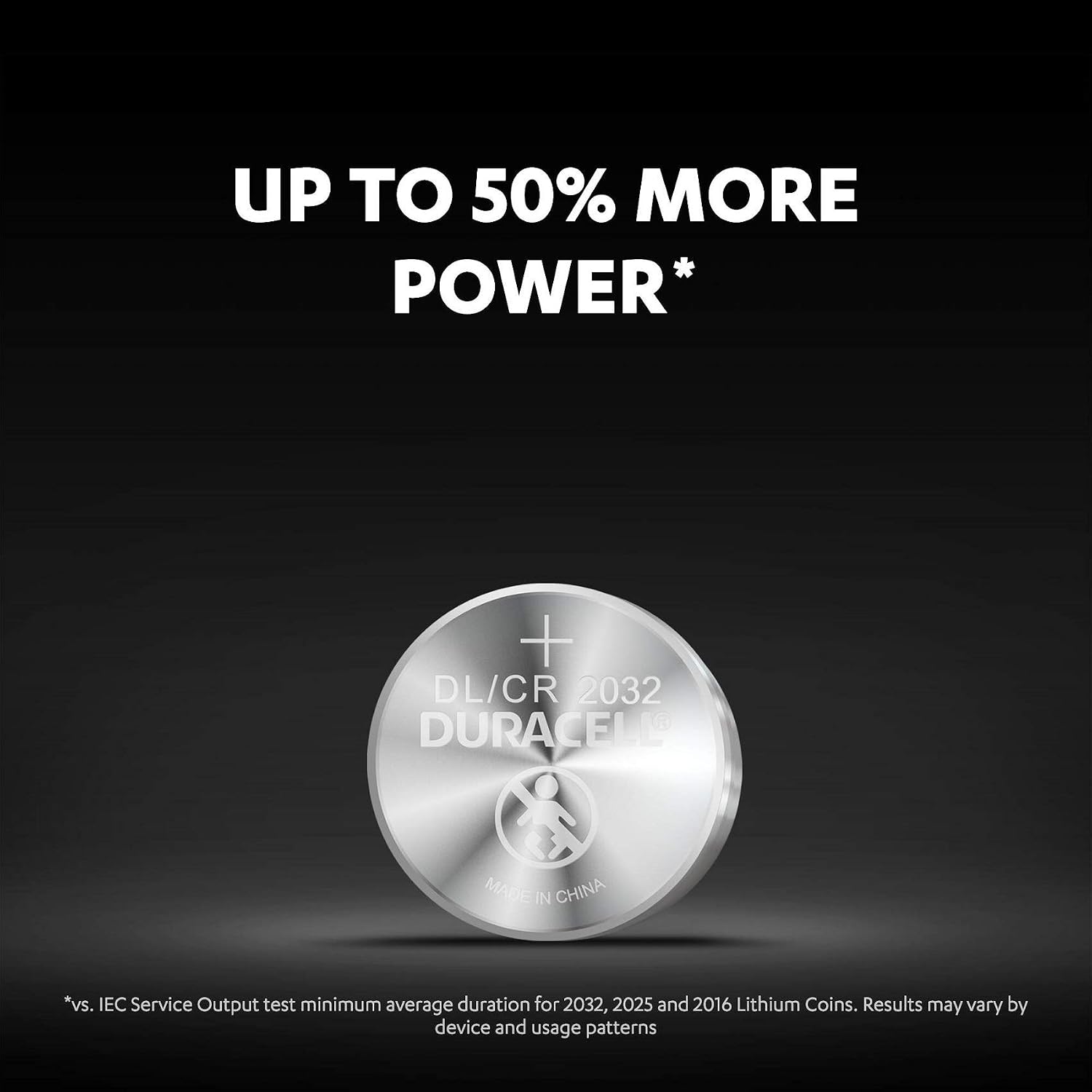 Duracell CR2032 Lithium Coin Batteries 3V (8 Pack), Up to 70% Extra Life*, Baby Secure Technology & Packaging - Image 3
