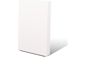 Moonlightfamily 3 inch 38"x26" Mini Toddler Mattresses, Waterproof and Removable Cover, Machine Washable, High Density Firm Support Foam
