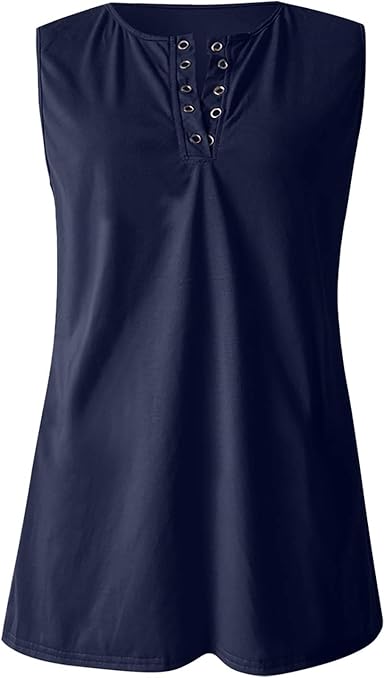 sleeveless round neck t shirt