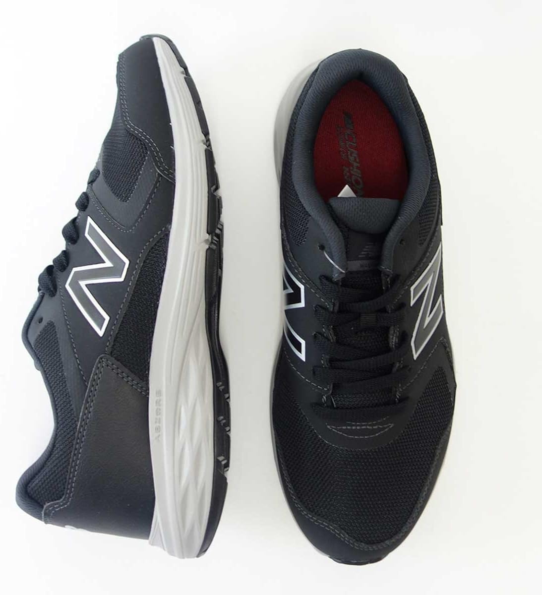 Amazon ニューバランス New Balance Mw550 Bg1 メンズ 4e幅 ゆったりフィットのウォーキングシューズ ブラック 11 29cm New Balance ニューバランス ウォーキング
