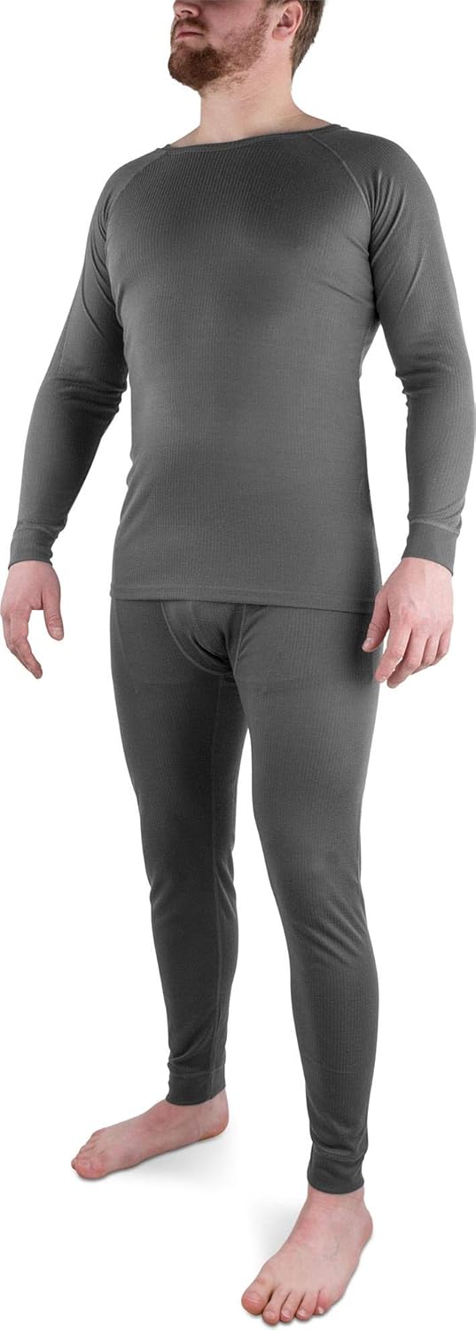 Herren Normani Herren Langarm Winter Ski Unterhemd Funktionsshirt Mit Pluschfutter Sport Freizeit Fade Ie