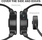 Fintie 3pk TPU Case Screen Protector for Garmin Venu 2S Vivoactive 4S Full Cover view 6