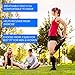 EXOUS BODYGEAR Calf Compression Sleeve - Graduated Compression Socks For Shin Splint, Recovery, Varicose Veins, Maternity, For Men & Women (large-X large) Calf Size 18