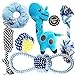 BUIBIIU Dog Toys Small Dog Chew Toys Dog Teething Toys Squeaky Toys Chihuahua Pomeranian Corgi and PoodlesToys 6 PCS primary