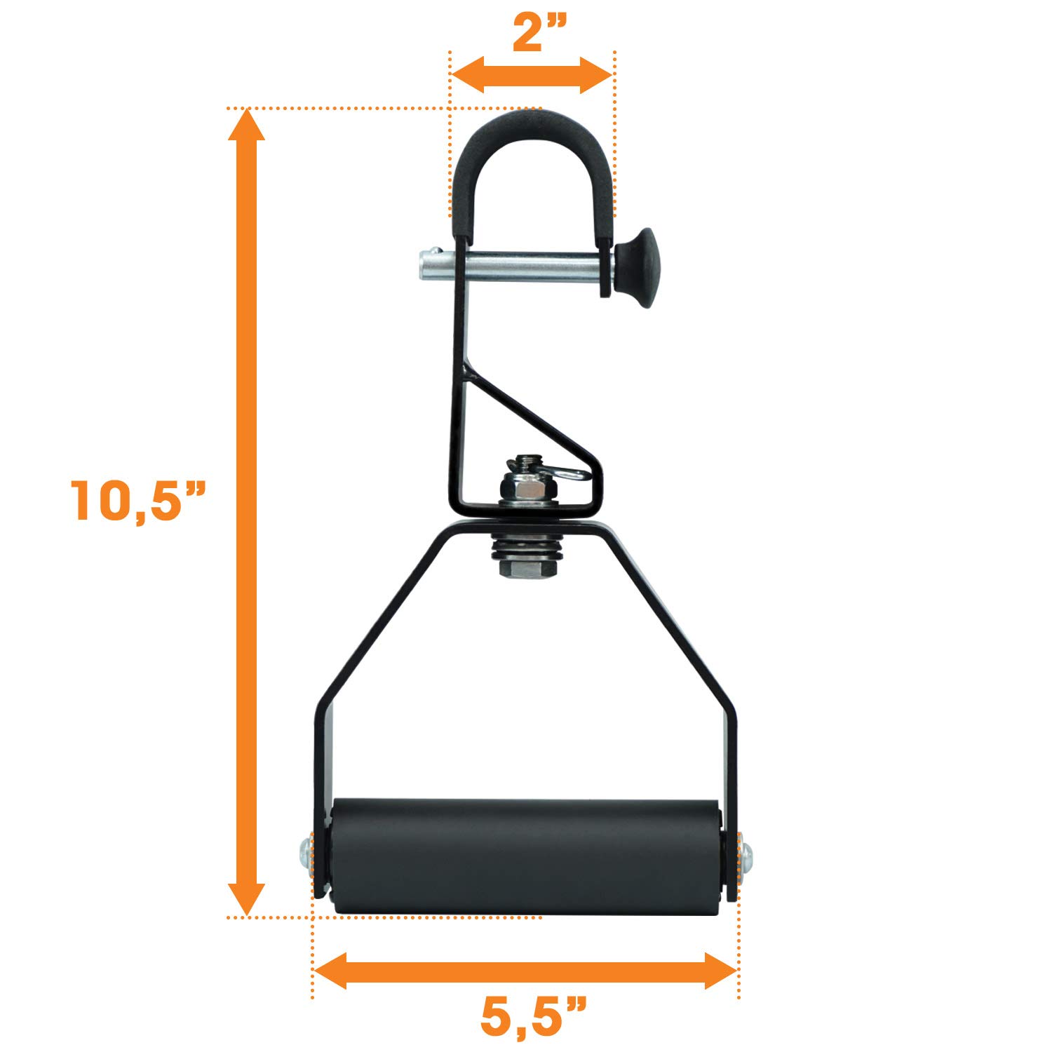 Yes4All Rotating Pull Up Handles For Chin Up Bar, Barbell With NonSlip
