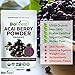 Biofinest Acai Berry Juice Powder - 100% Pure Freeze-Dried Antioxidant Superfood - USDA Organic Vegan Raw Non-GMO - Cleanse Digestion Weight Loss - for Smoothie Beverage Blend (4 oz Resealable Bag)