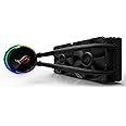 ASUS ROG Ryuo 240 CPU Cooler with OLED Display and Aura Sync - Black