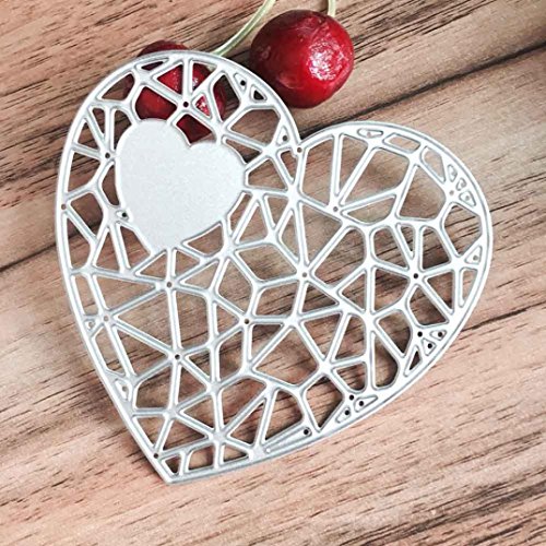 2018 Cutting Dies Stencil,VESNIBA Metal Die Stencil For DIY Scrapbooking Album Paper Card Decor Craft - Thumbnail 2