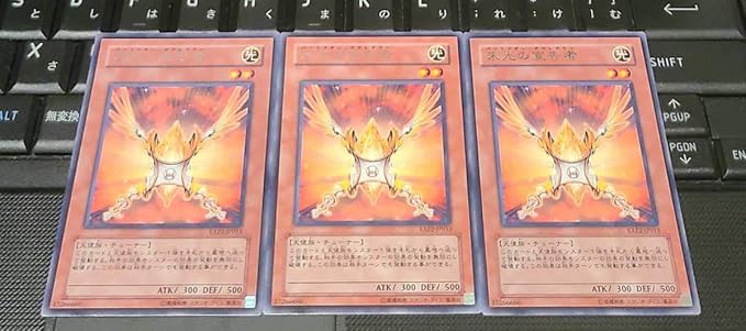 遊戯王 朱光の宣告者 Exp2 字レア ３枚セット ホビー 通販 Amazon Co Jp