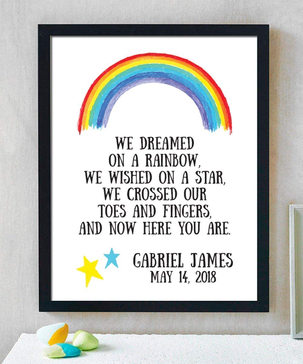 rainbow baby gifts amazon