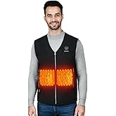 DOACE Heated Vest for Men and Women, Smart Electric Heating Vest Rechargeable, Battery Not Included