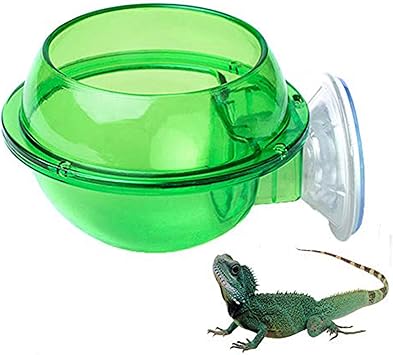 Amazon Jiemeikang 爬虫類フィーダーリザードフィーディングボウルアンチエスケープフード ボウル両生類爬虫類アンチエスケープフィーダーワームフィーディングベイスントータスリザードフードボウル1pcs Jiemeikang 餌入れ ボウル 通販