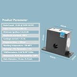 Jadeshay Current Sensing Switch Relay NO Adjustable AC 0.2-30A Industrial view 6