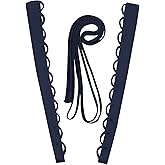 Women's Wedding Dress Loops Extender Adjustable Fit Satin Corset Back Kit Loops Lace up for Prom Dress