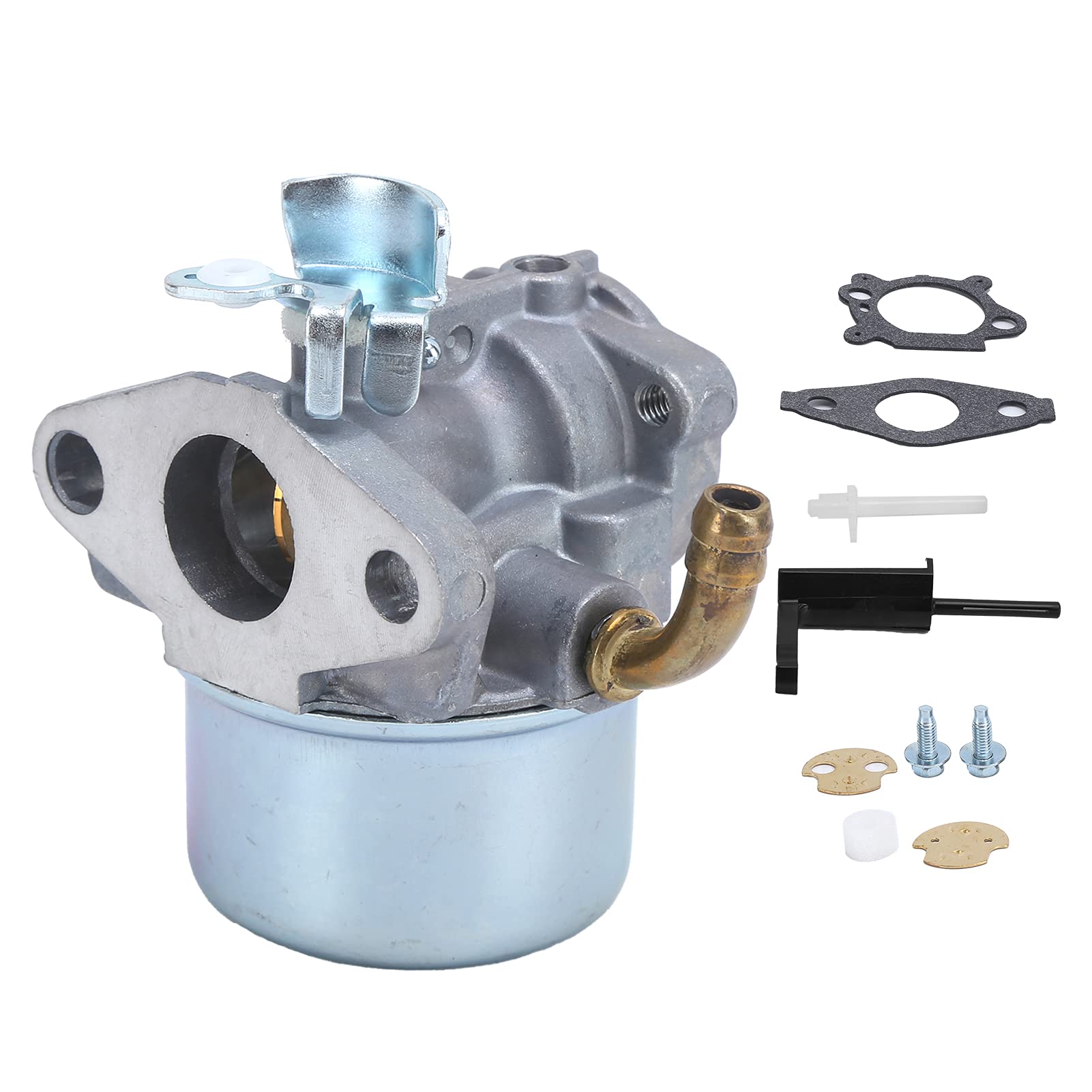 Aramox Lawn Mower Carburetor Carb Kit Aluminium Alloy Replacement for 591299 798650 698474 791991 698810 698857 698478 694174 690046 693751